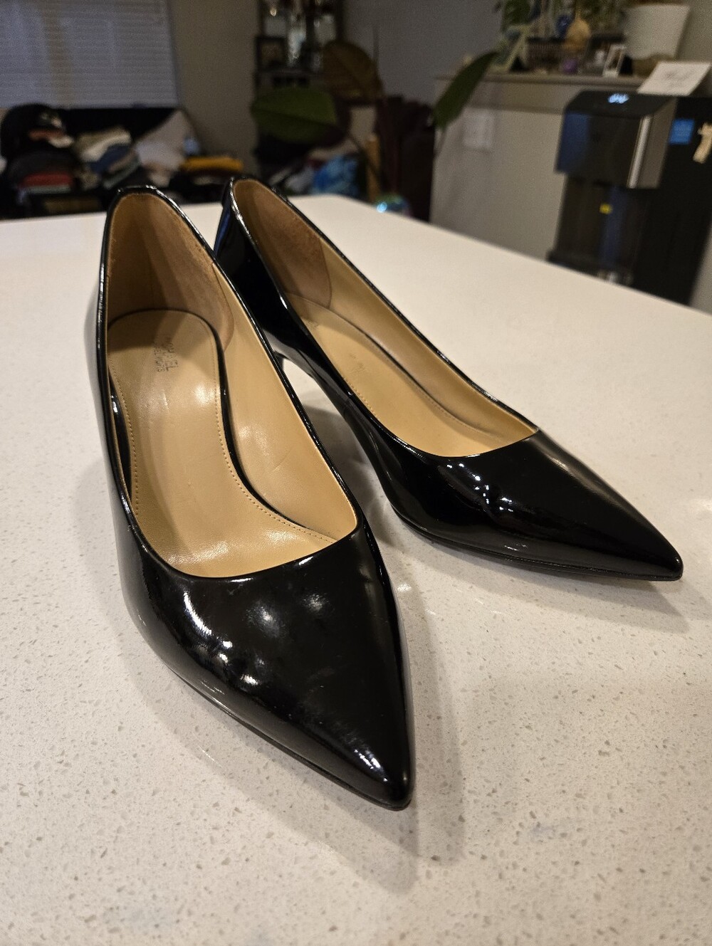 Michael Kors Black Patent Heels